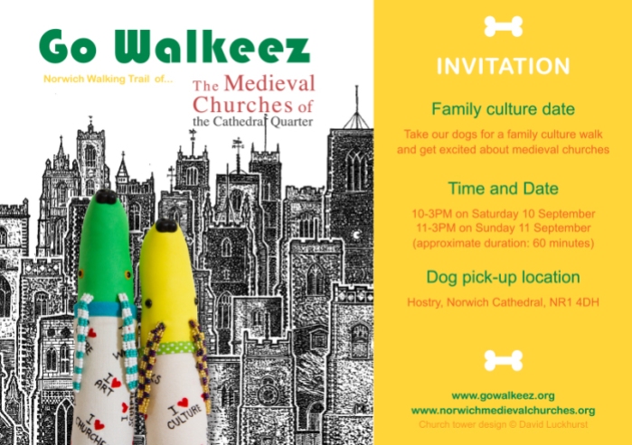 Go Walkeez medieval churches trail campaign 2